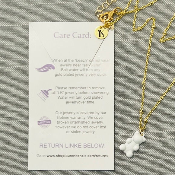 Jenna Gemstone Necklace - Lauren Kenzie 30A PREORDER main image 0
